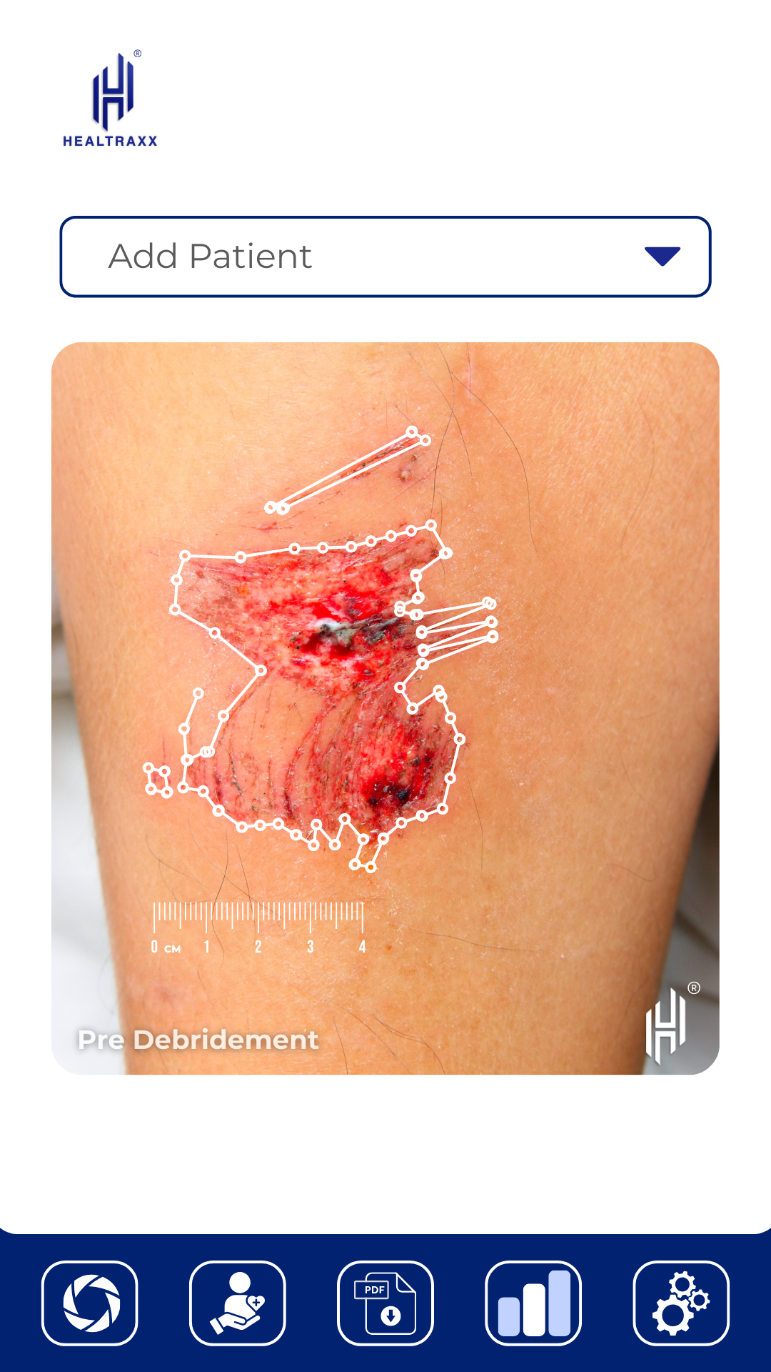 Scan Page - HealTraxx