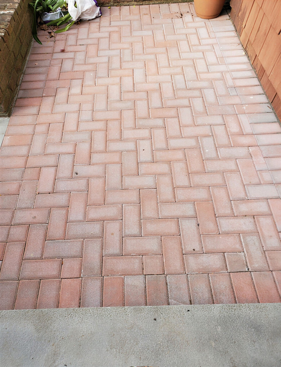 Rebuilt patio (After) - J&L Construction and Restoration