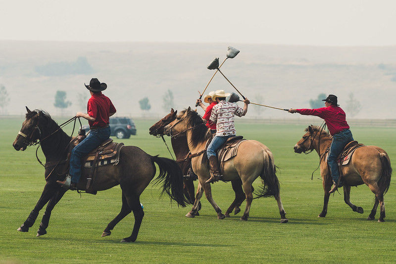 Polo Playing at Don King Days - Photo Credit Sheridan County Travel and Tourism