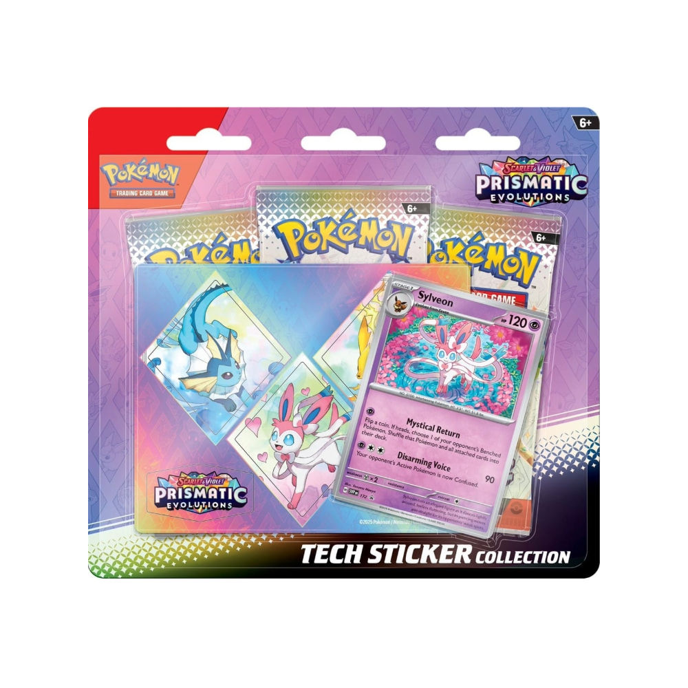 Scarlet & Violet - Prismatic Evolutions Tech Sticker Collection - Sylveon