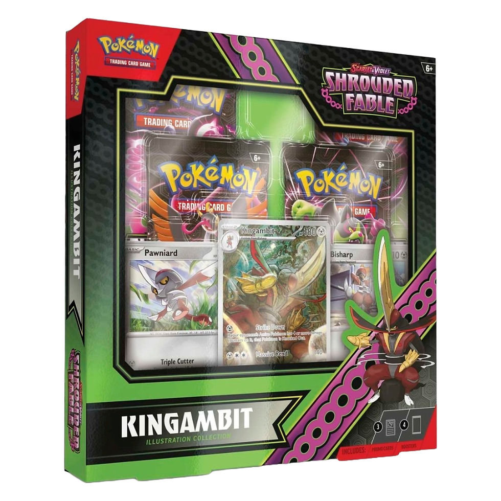 Shrouded Fable Kingambit Illustration Collection Box