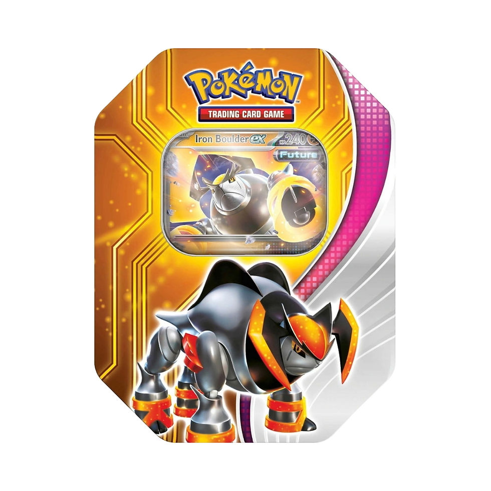Pokémon TCG: Paradox Destinies Tin (Iron Boulder ex)