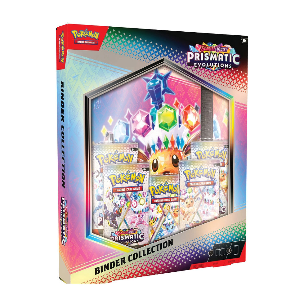 Pokemon TCG Scarlet & Violet: Prismatic Evolutions Binder Collection