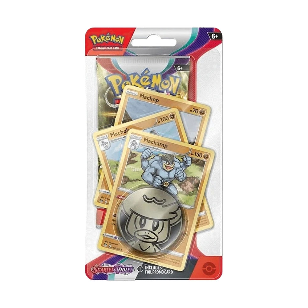 Scarlet & Violet - Premium Checklane Blister (Machamp)