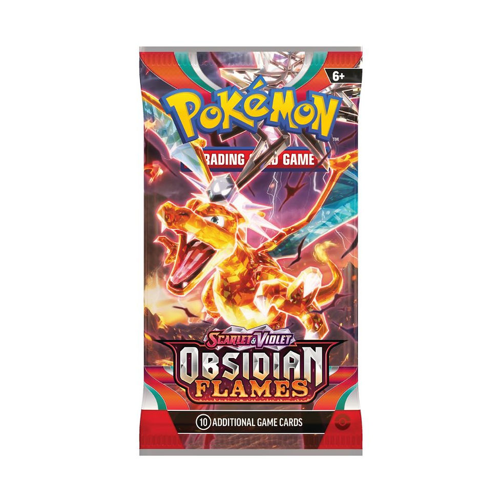 English Tera Charizard pack