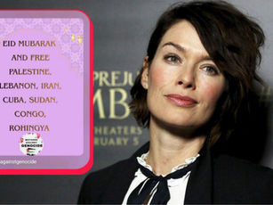 Lena Headey expresses solidarity with Rohingya in Eid message