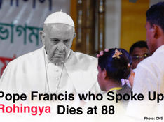 Pope Francis Who Spoke Up for Rohingya Dies at 88