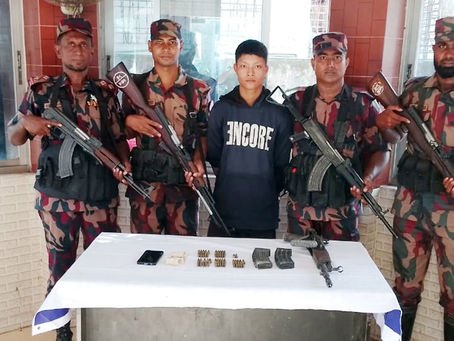 BGB Detains Armed Arakan Army Fighter in Ukhiya