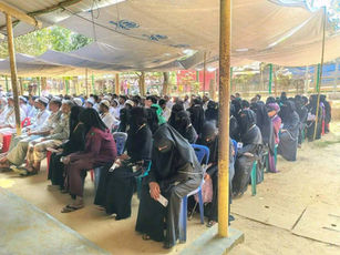 Rohingya Women Participate in Community Decision-Making Initiatives 