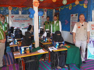 Rohingya Women Gain Skills at New Vocational Training Centre in Cox's Bazar