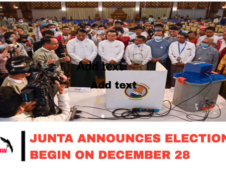 Junta Announces Elections to Begin on December 28