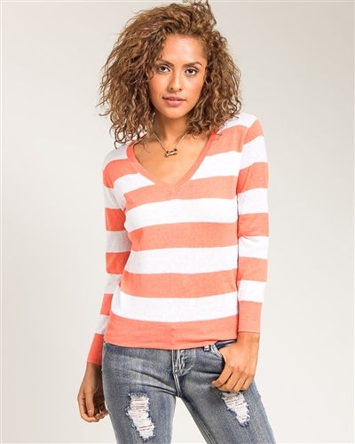 Thumbnail: STRIPE PULLOVER KNIT SWEATER