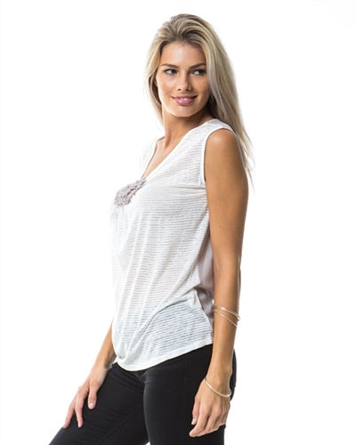 Thumbnail: GRAY BURNOUT TOP