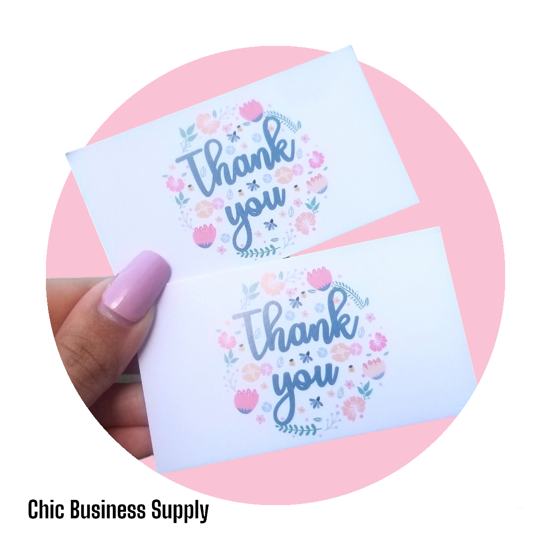 Peach Flower Tarjeta (10pcs)