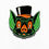 Thumbnail: Bat in a Top Hat Halloween Hooligan Pin