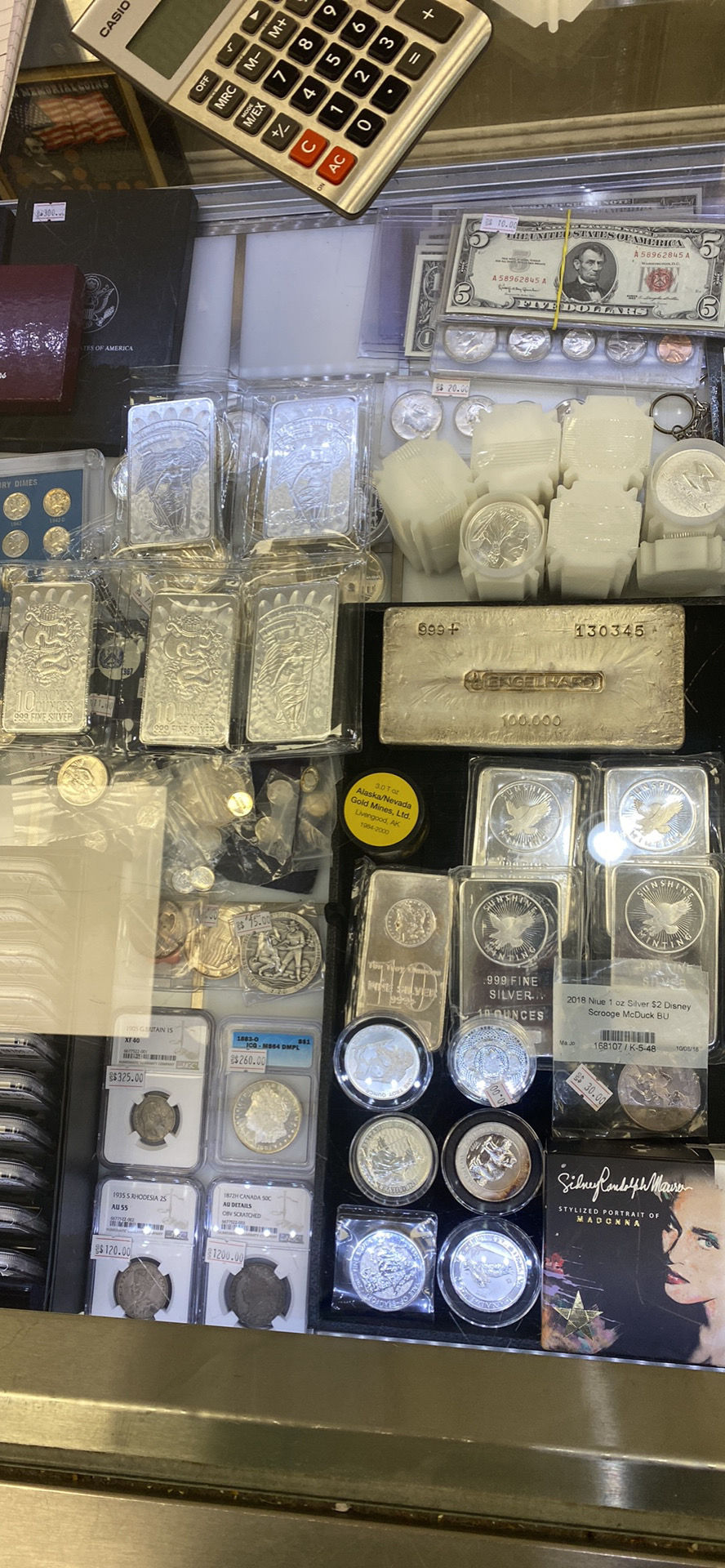 Thumbnail: Gold/Silver Bullion and Rare Coins 