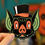 Thumbnail: Bat in a Top Hat Halloween Hooligan Sticker