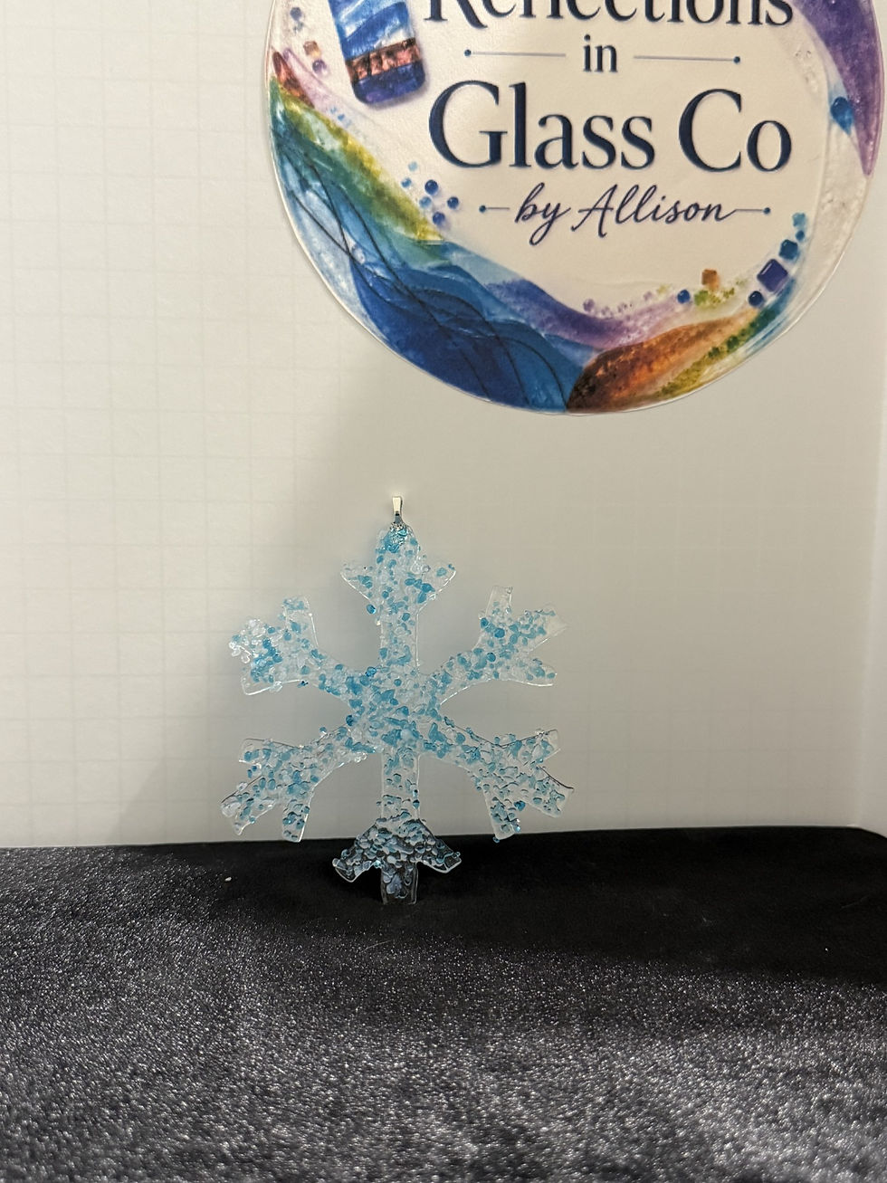 Thumbnail: Winter Sparkle Snowflake Ornament