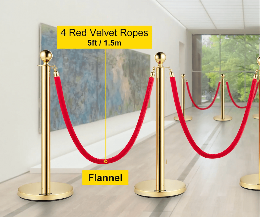 Thumbnail: Gold Stanchion