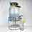 Thumbnail: 2.5 Glass Wood & Chrome Beverage Dispenser Set of 2