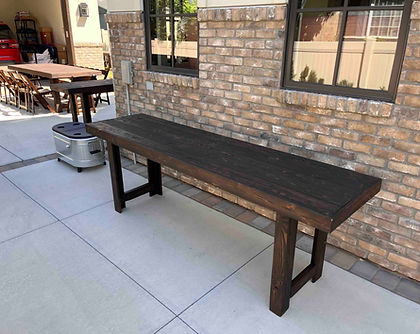 Rent Farmhouse Style Tables @ Allstar Party Renatas