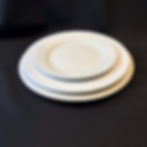 Thumbnail: Dinnerware 7.5 White Bistro Plate Set of 25