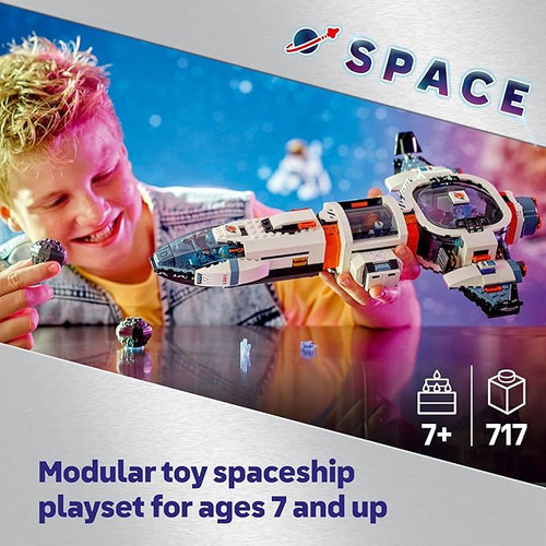 LEGO City Modular Galactic Spaceship Toy - Buildable Space