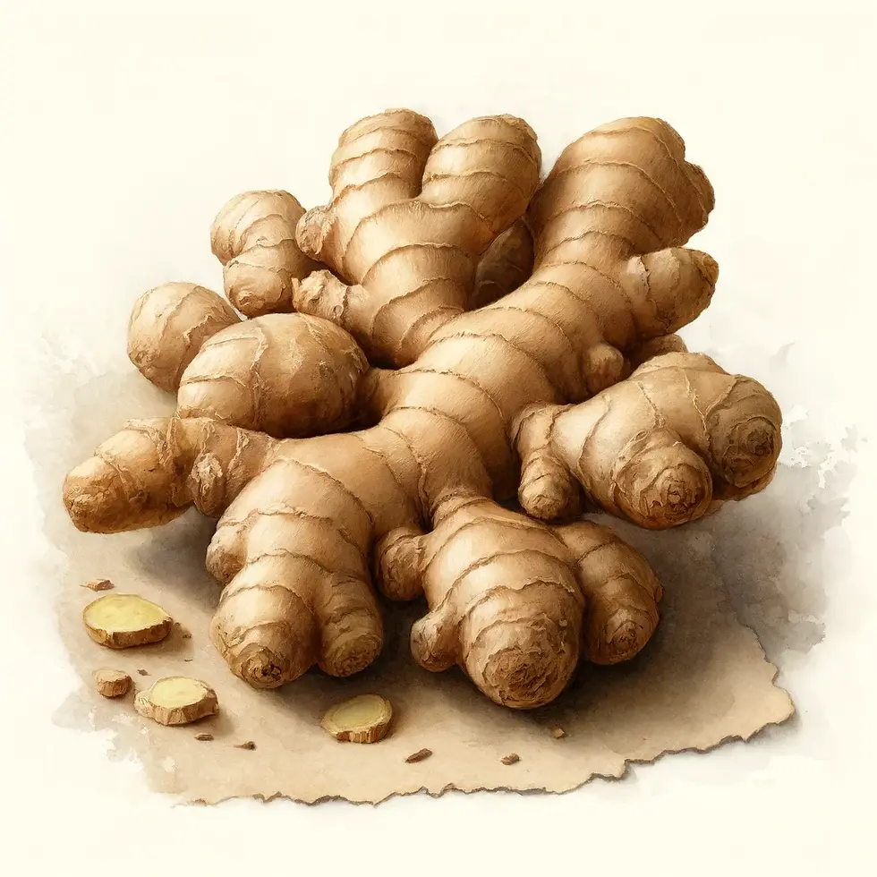 Gingembre : Un rhizome aux propriétés exceptionnelles