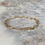 Thumbnail: Seamless Satin Chain Bracelet in 14k Gold
