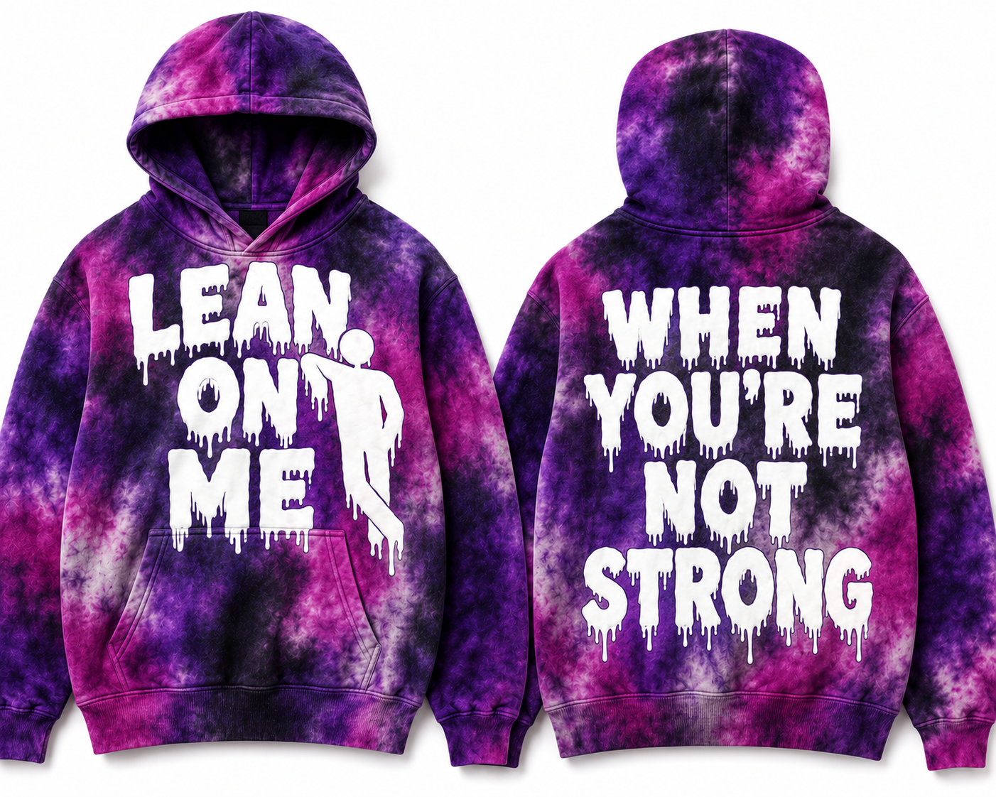 Lean on me hoodie