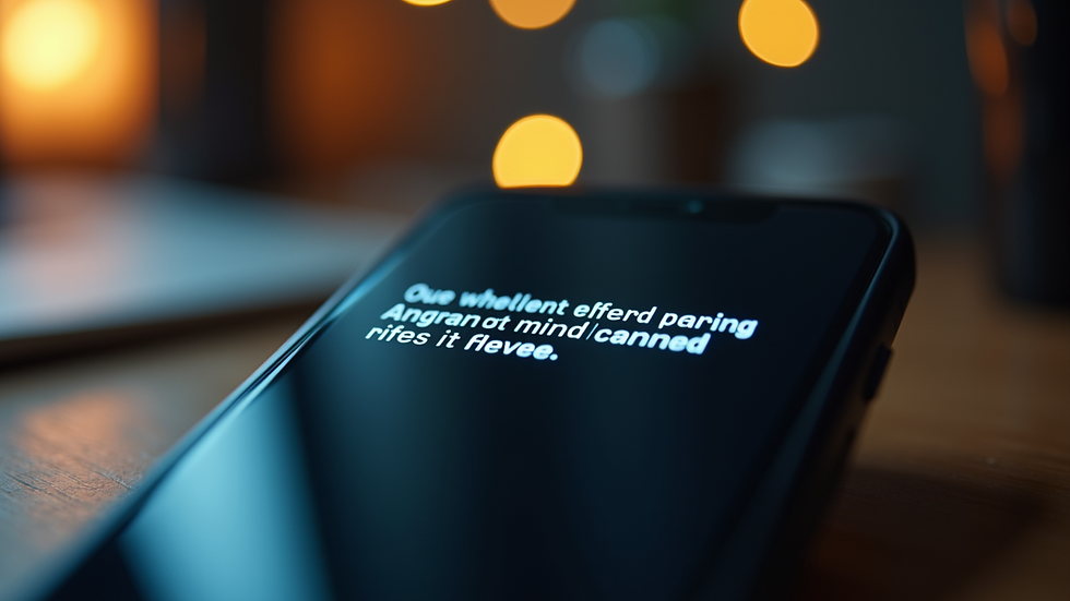 Close-up view of a phone screen with土豆聊天 error message