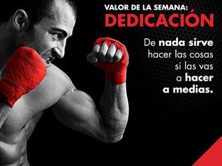 Valor de la semana: Dedicación
