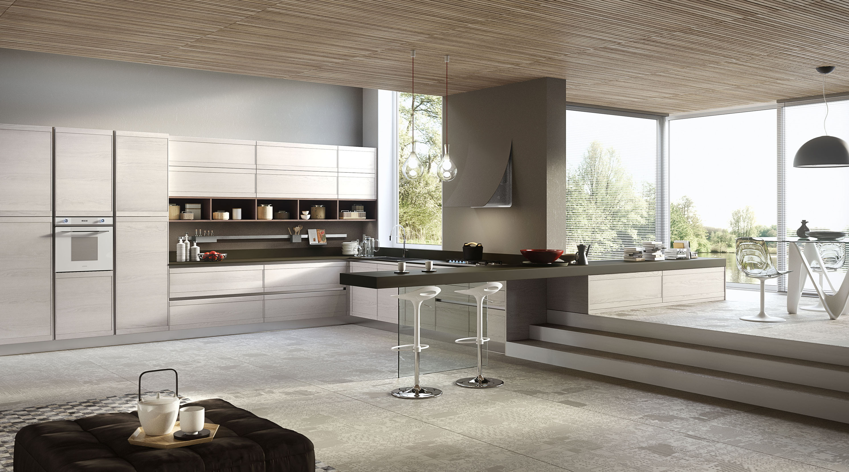 Cucina Zoe Design - con open space