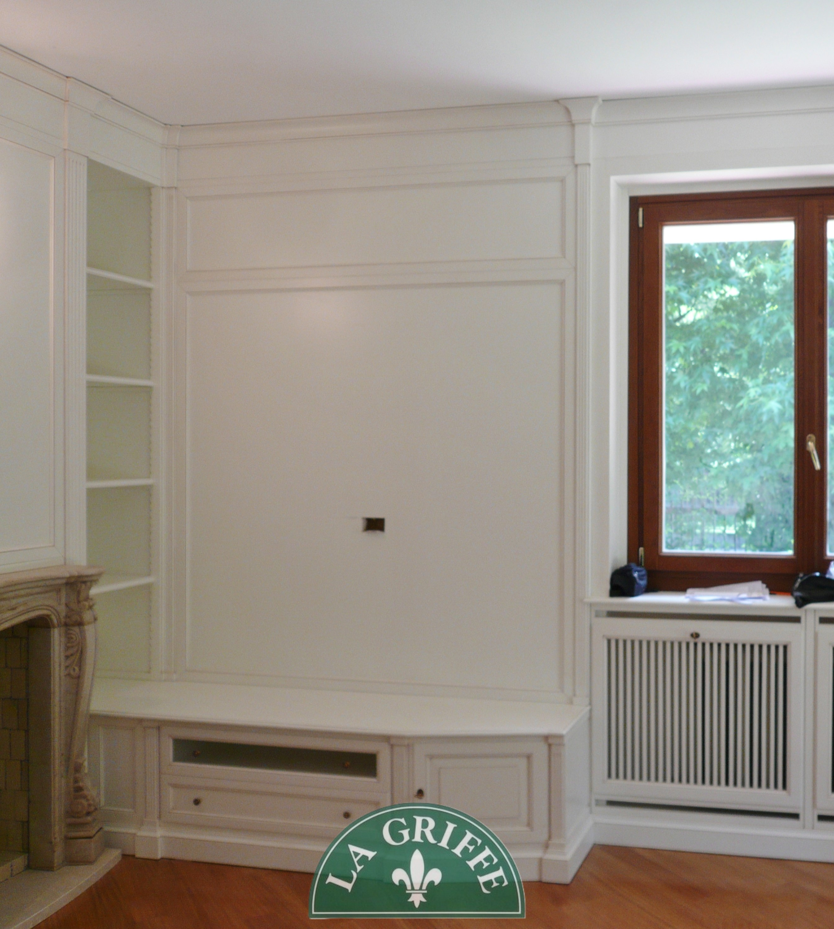 Boiserie classica su misura