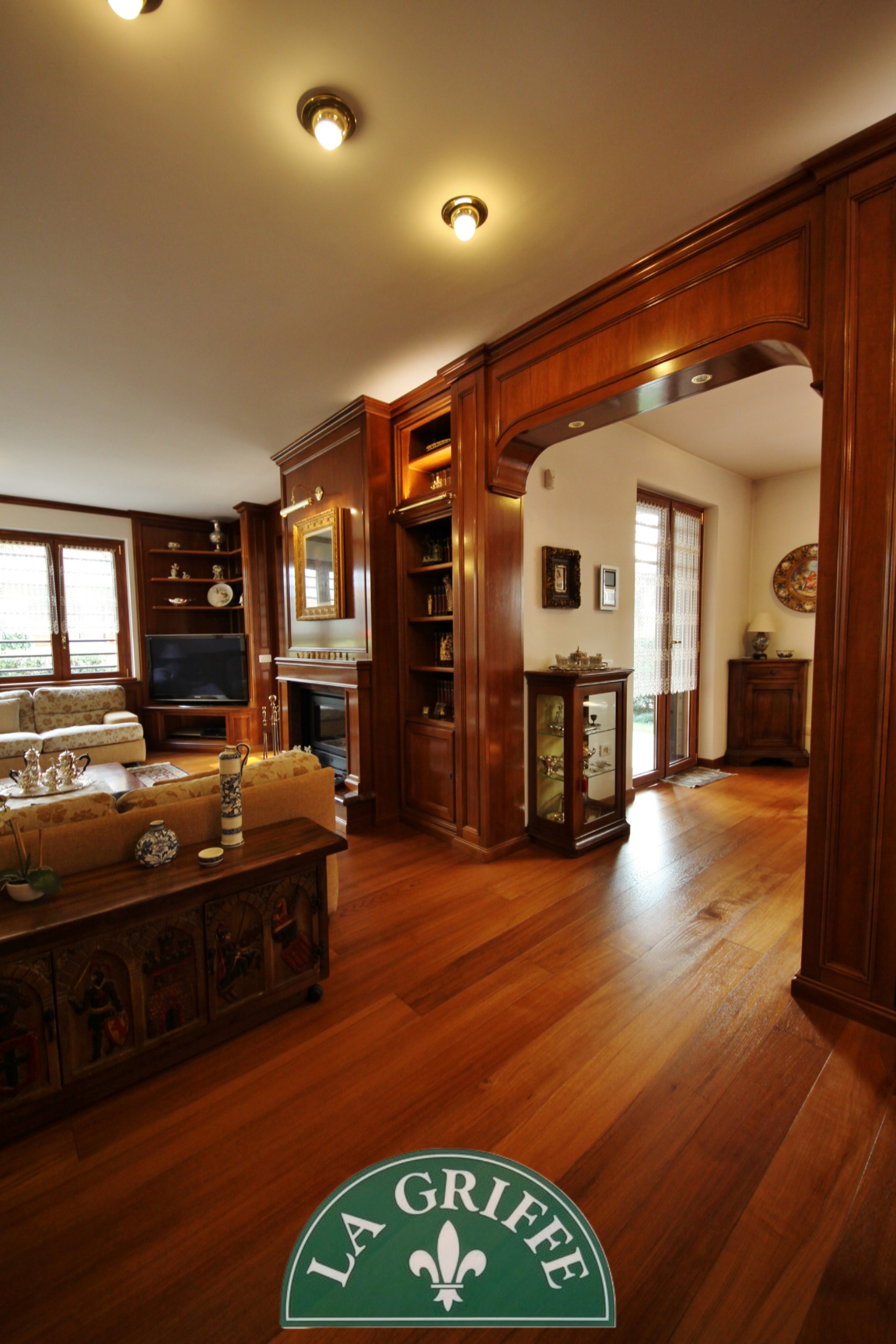 boiserie ponte soggiorno salotto