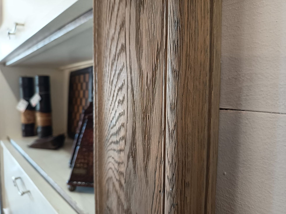 Miniatura: Libreria con cornice in legno - stile Etnico Vintage