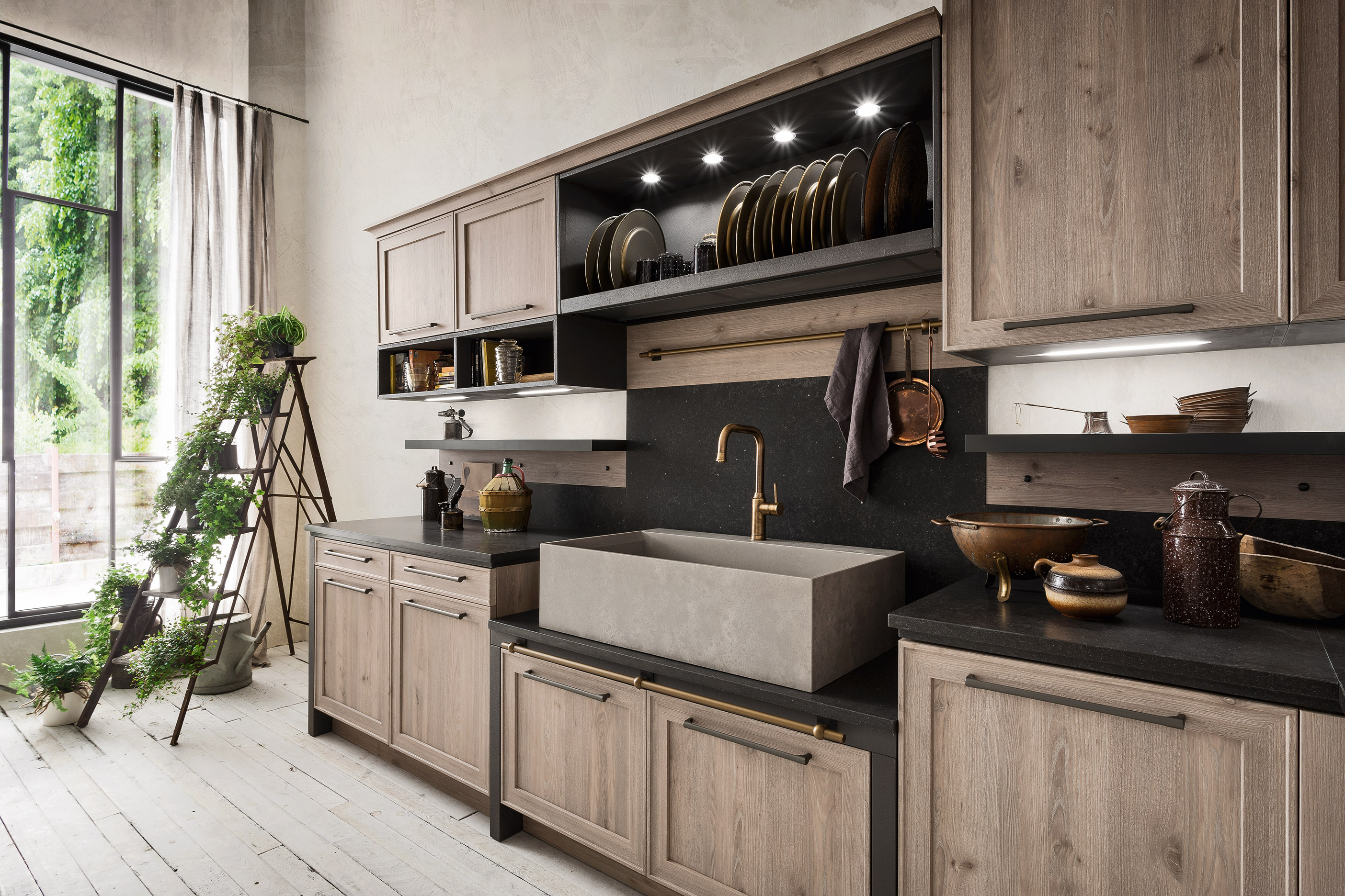 Vintage - finitura legno canapa