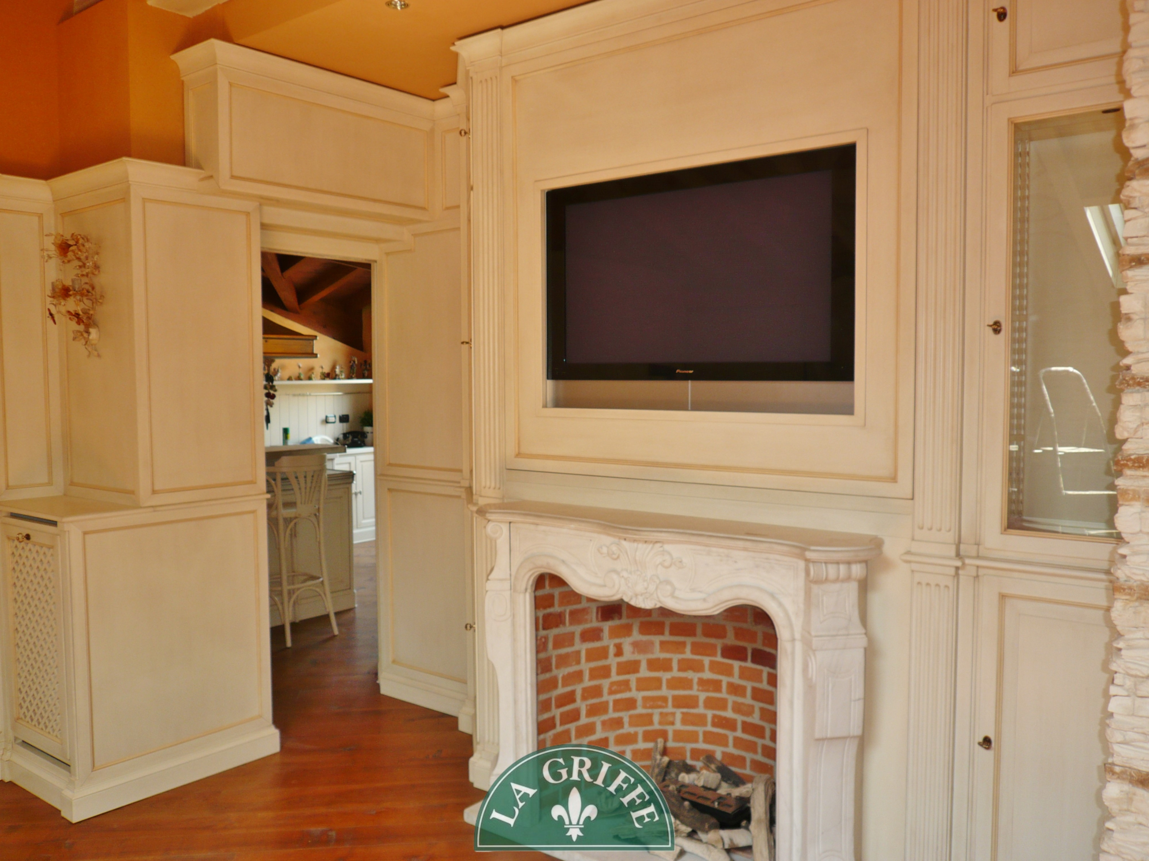Boiserie classica su misura
