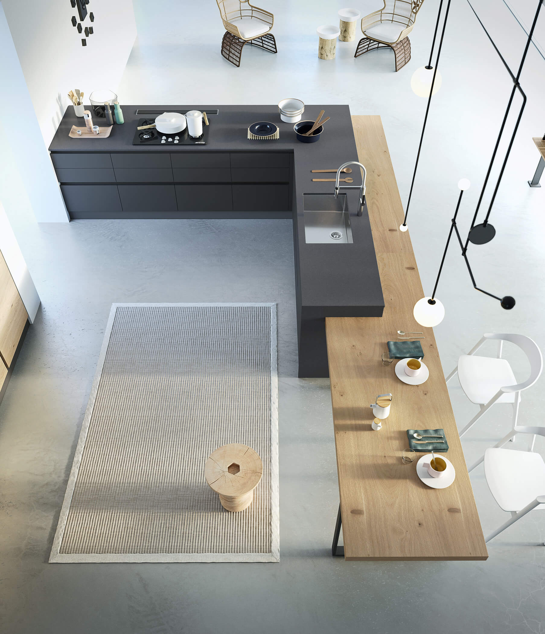 Naturali - Cucina Mood Rovere Artre