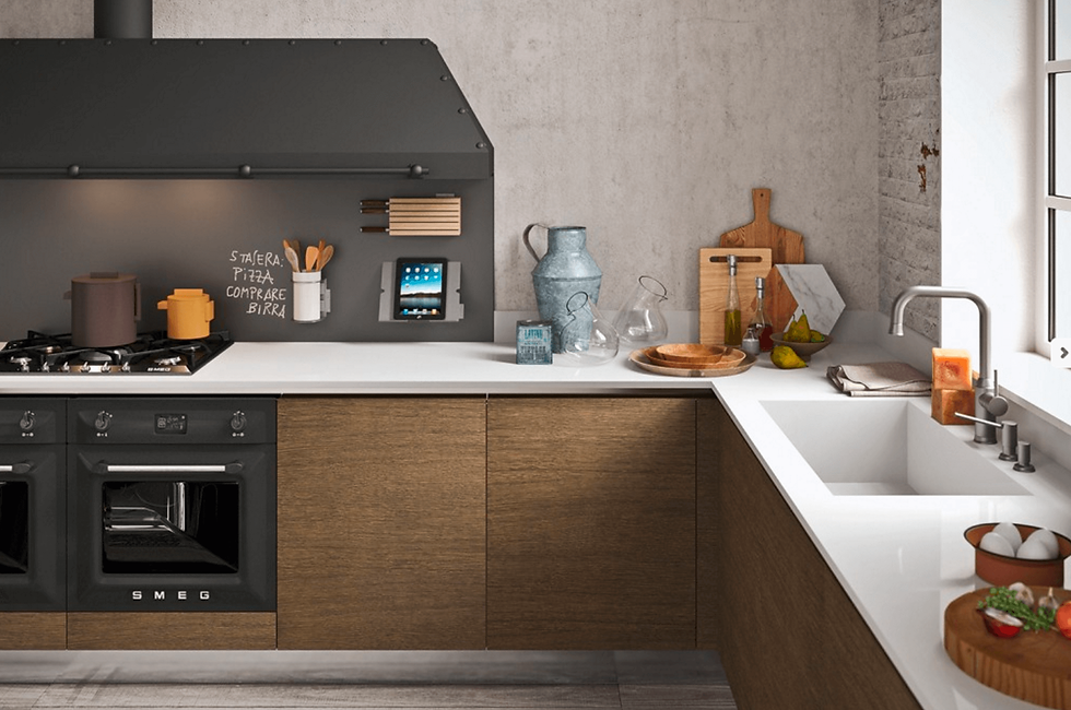 Cucina Vintage e industriale
