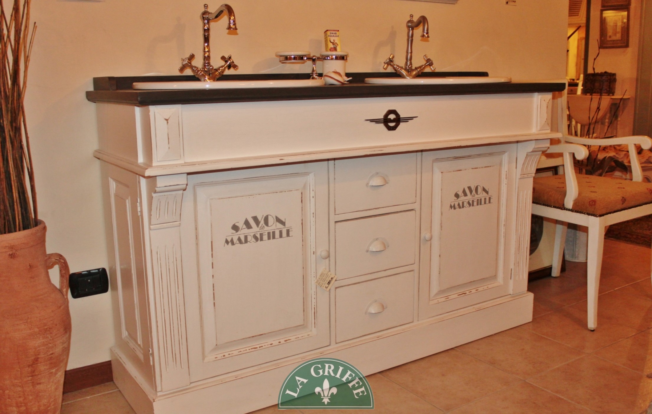 base bagno 2 vasche classico