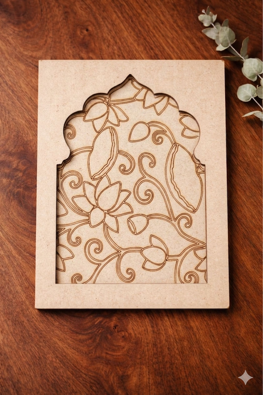 Jharokha 003 (9x12) 4 mm + 4 mm