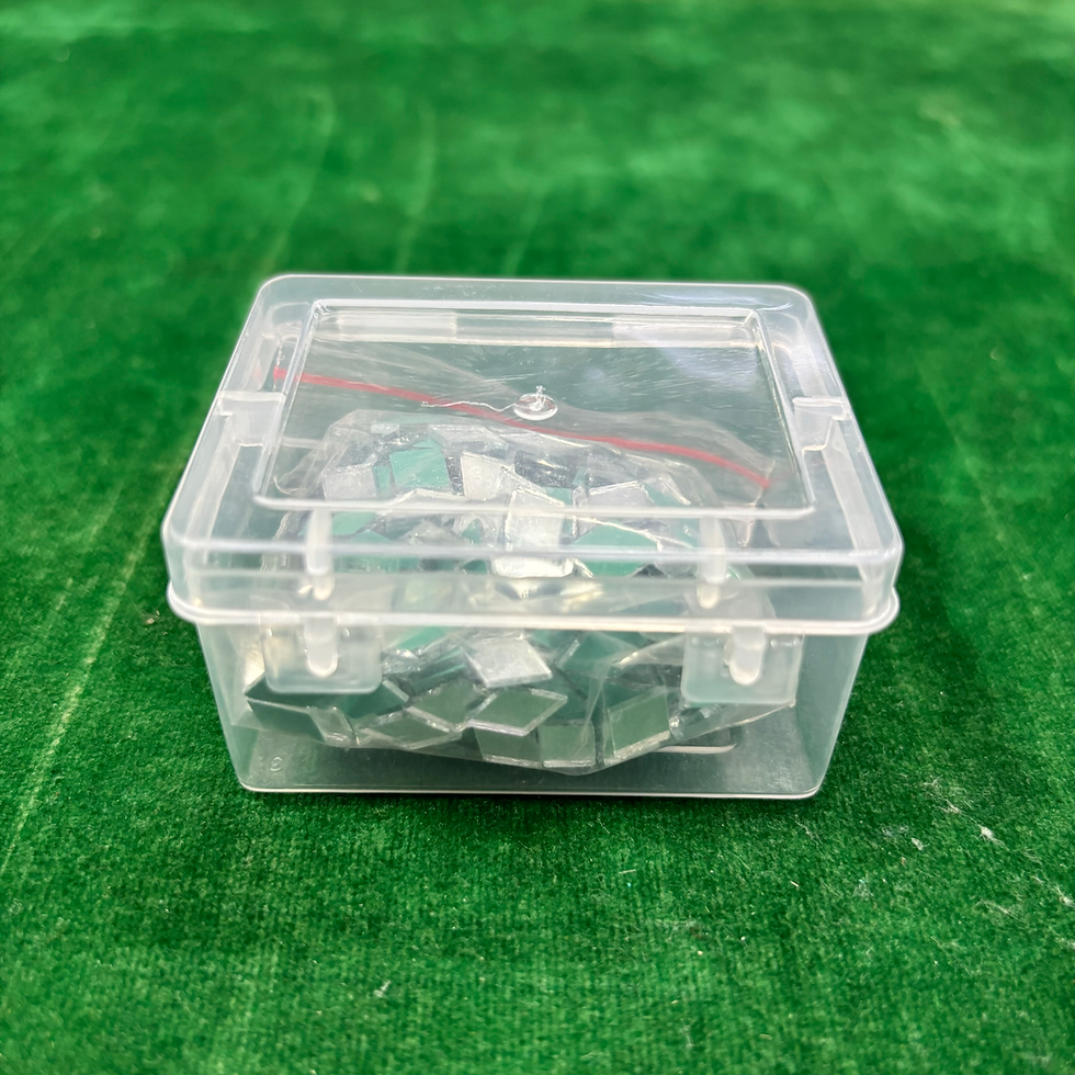 Thumbnail: Leaf Shape Mirror 50 Gram - 12 MM