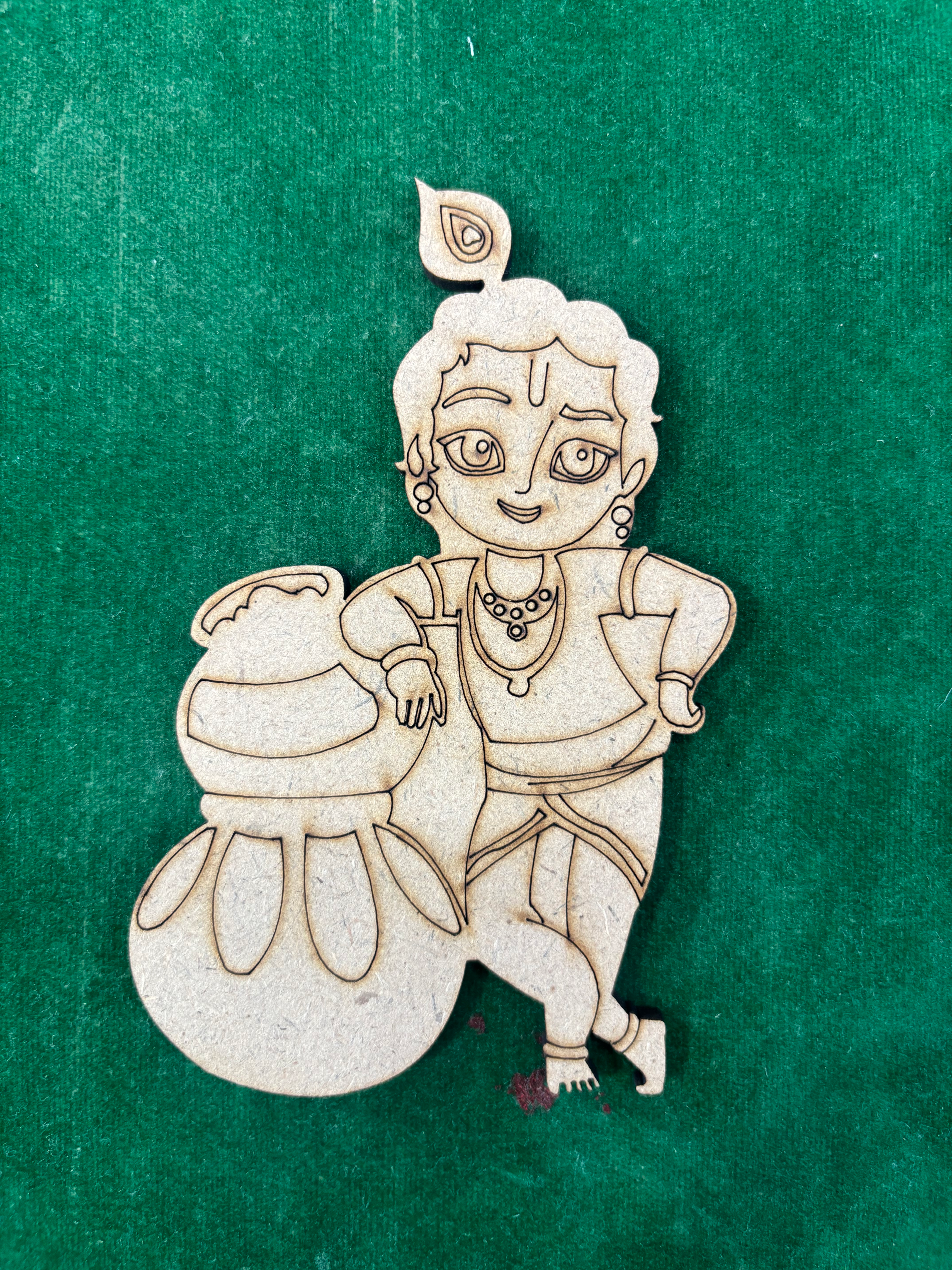 Fridge Magnet (Krishna 004) Size 5”