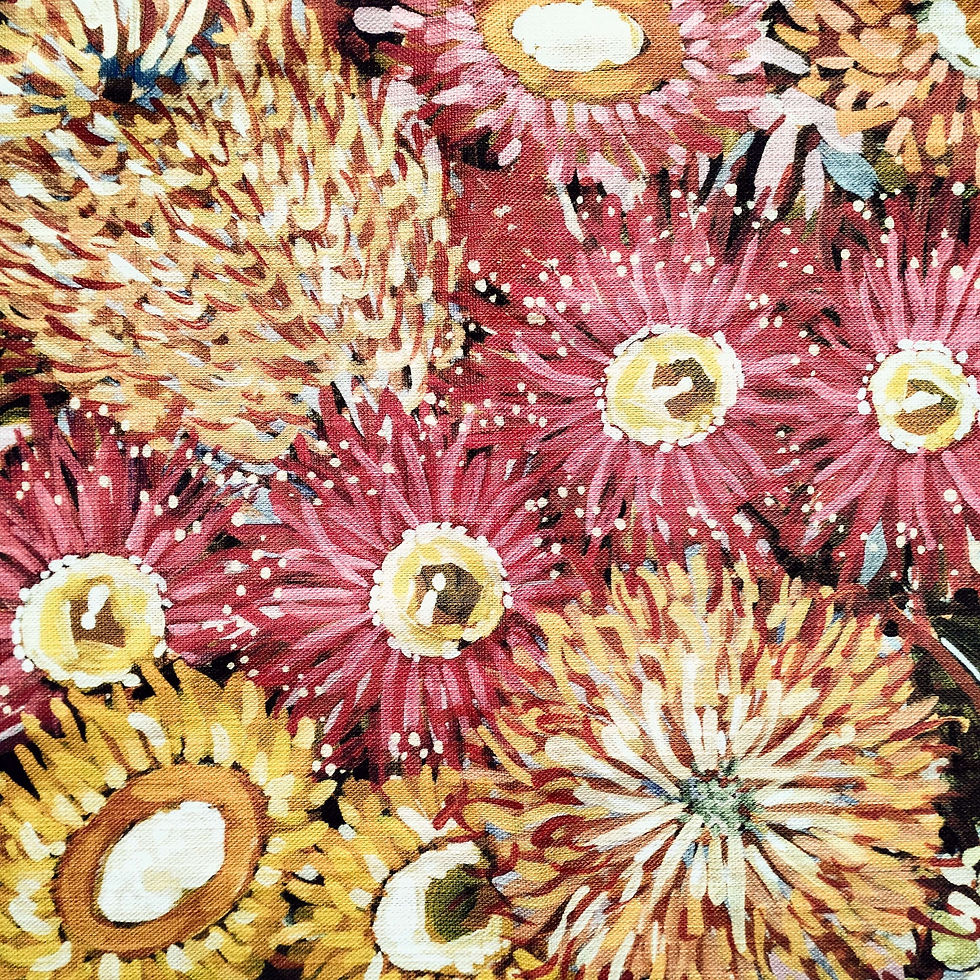 Thumbnail: LINEN ART TEA TOWEL