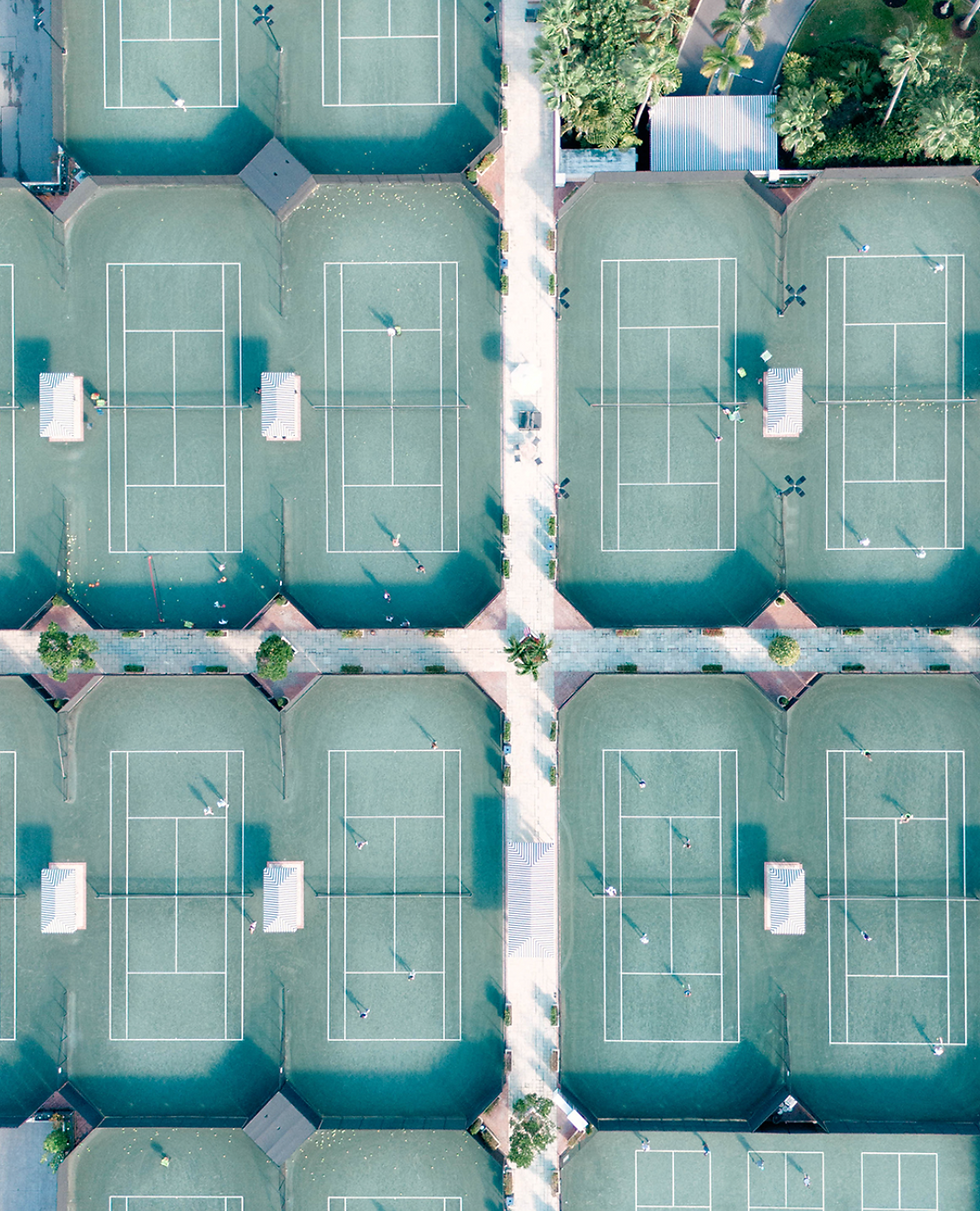 “All four Major Food Group restaurants in the spotlight with plenty of action on the courts and greens.” (photo: The Boca Raton)