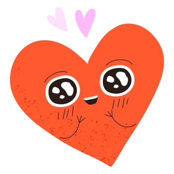 Delightful heart clipart, perfect for expressing love and affection