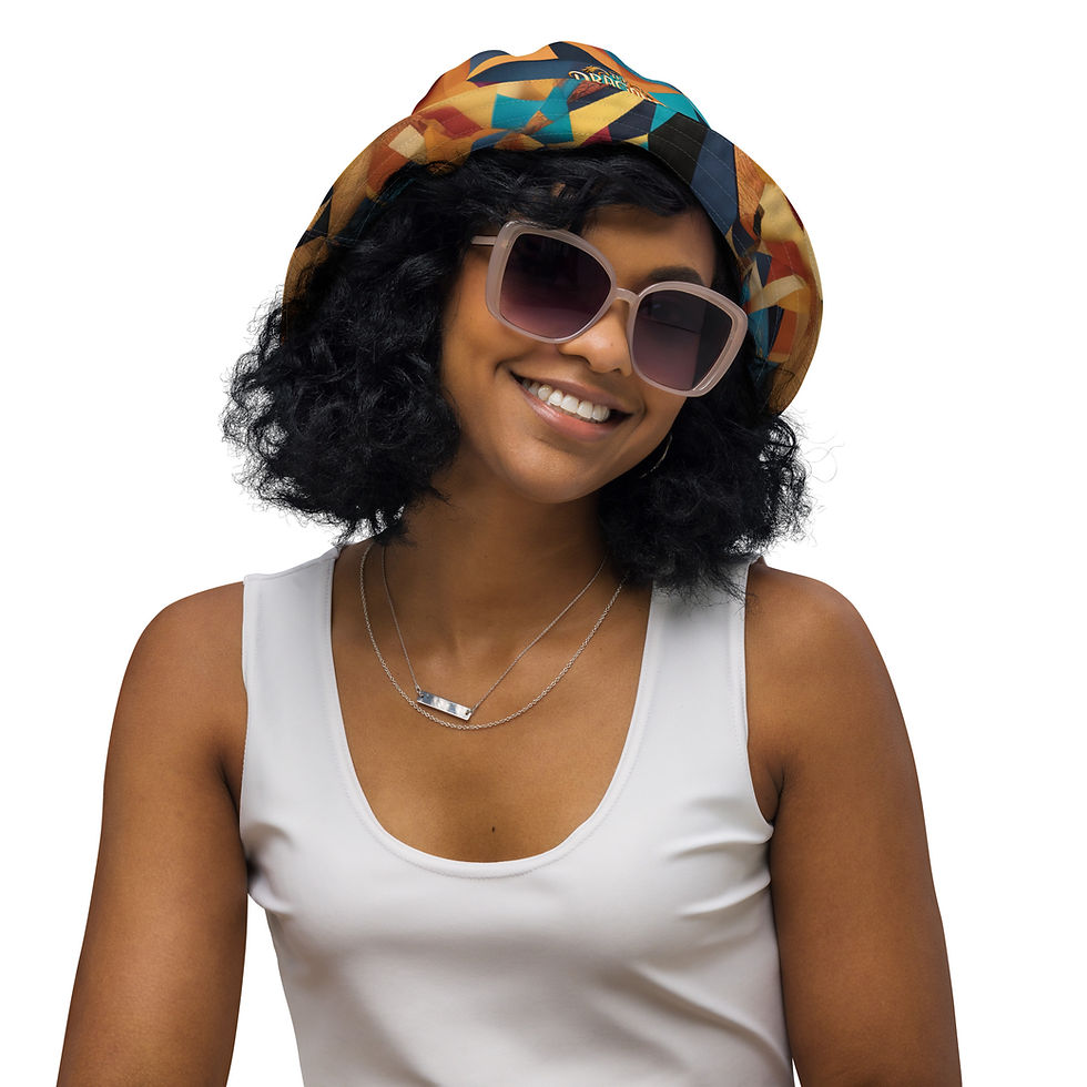 Thumbnail: Sunlit Reversible bucket hat