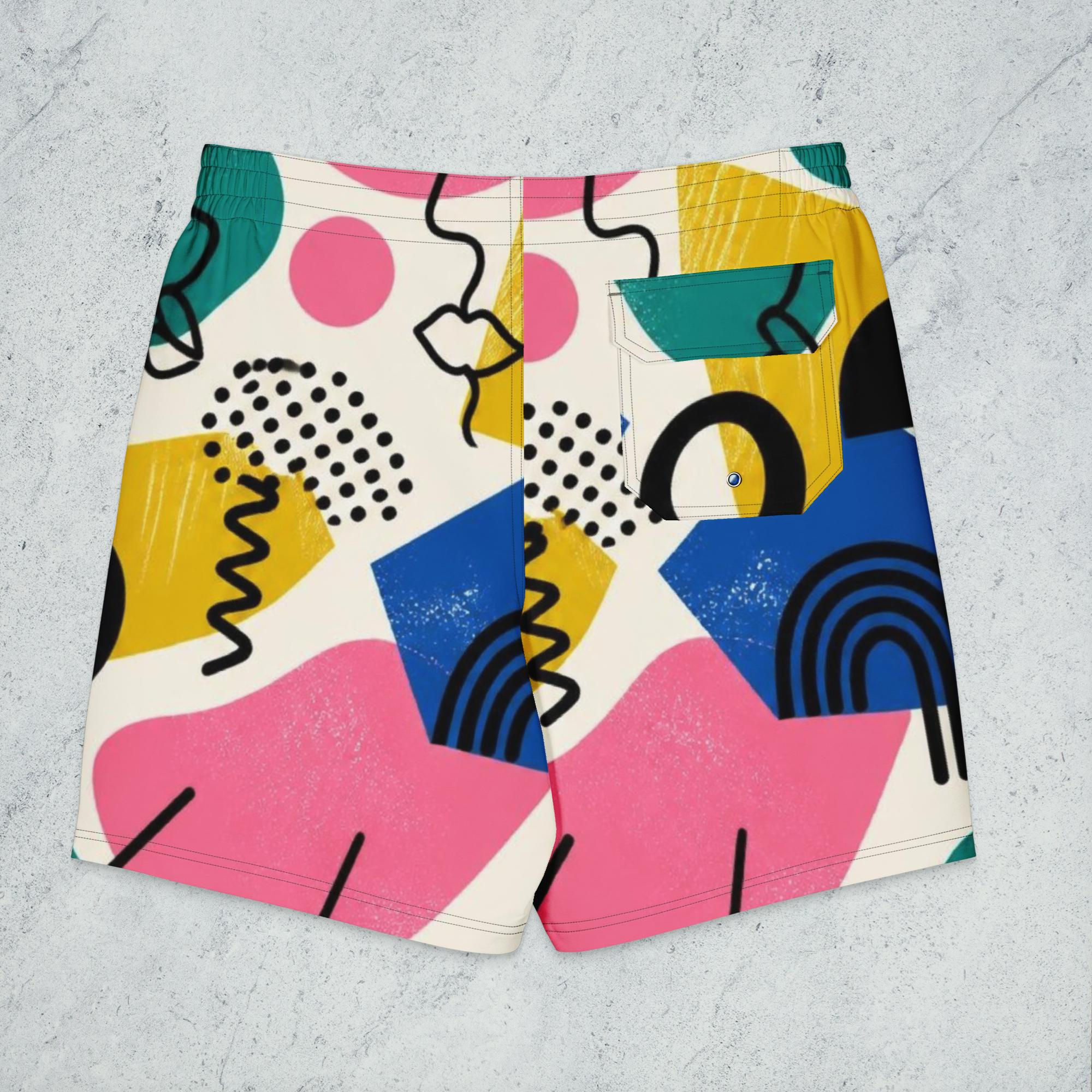 Abstract Men's Board Shorts