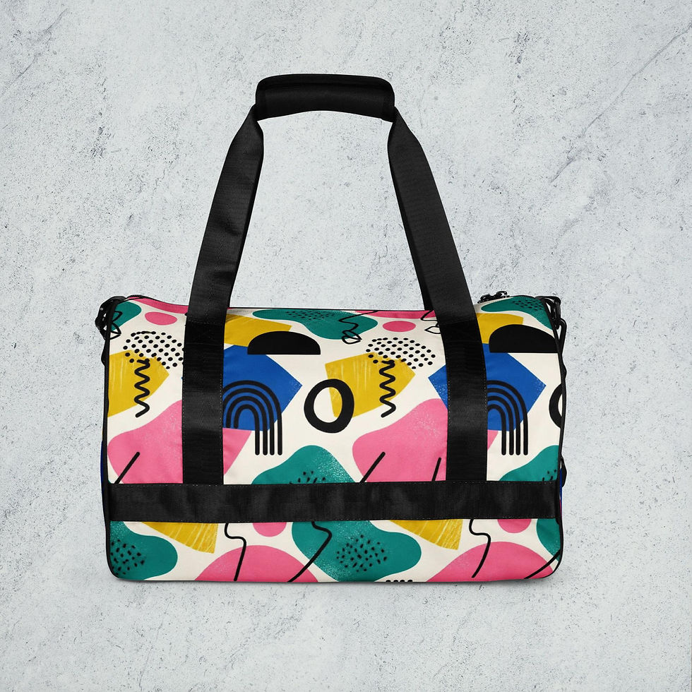 Thumbnail: Abstract gym bag